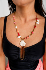 Treasure Jewels Ocean Breeze Beaded Necklace