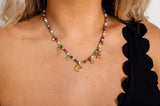 Treasure Jewels Pack Your Bags Beaded Necklace