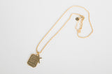 Treasure Jewels Romans 8:31 Gold Necklace