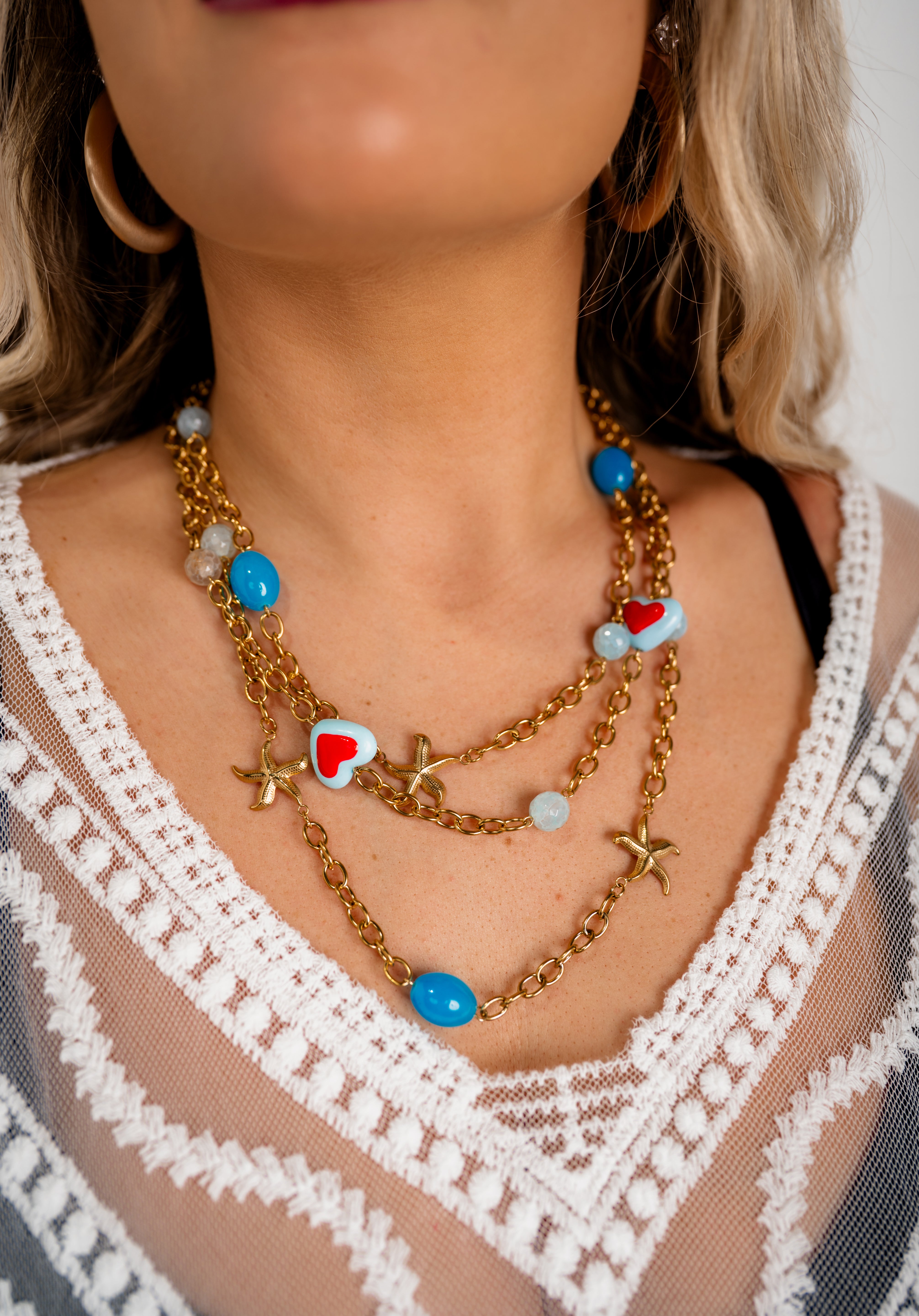 Treasure Jewels Seaside Sweetheart Necklace