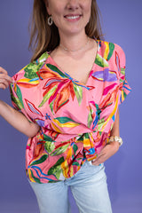 Tropical Twist Blouse DOORBUSTER