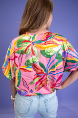 Tropical Twist Blouse DOORBUSTER