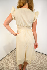 Twilight Cinch Dress - Apricot