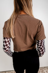 Twilight Grid Top