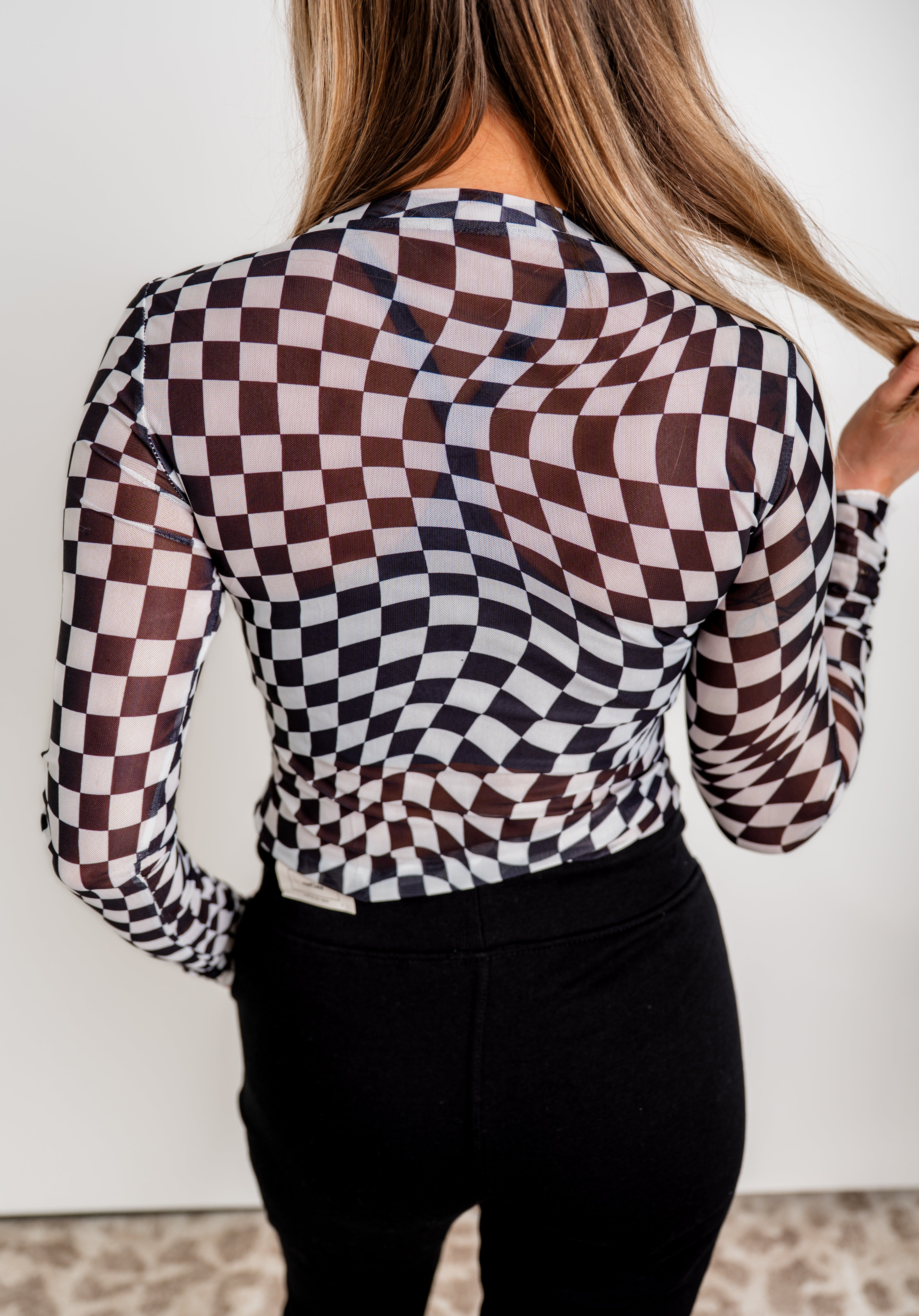 Twilight Grid Top