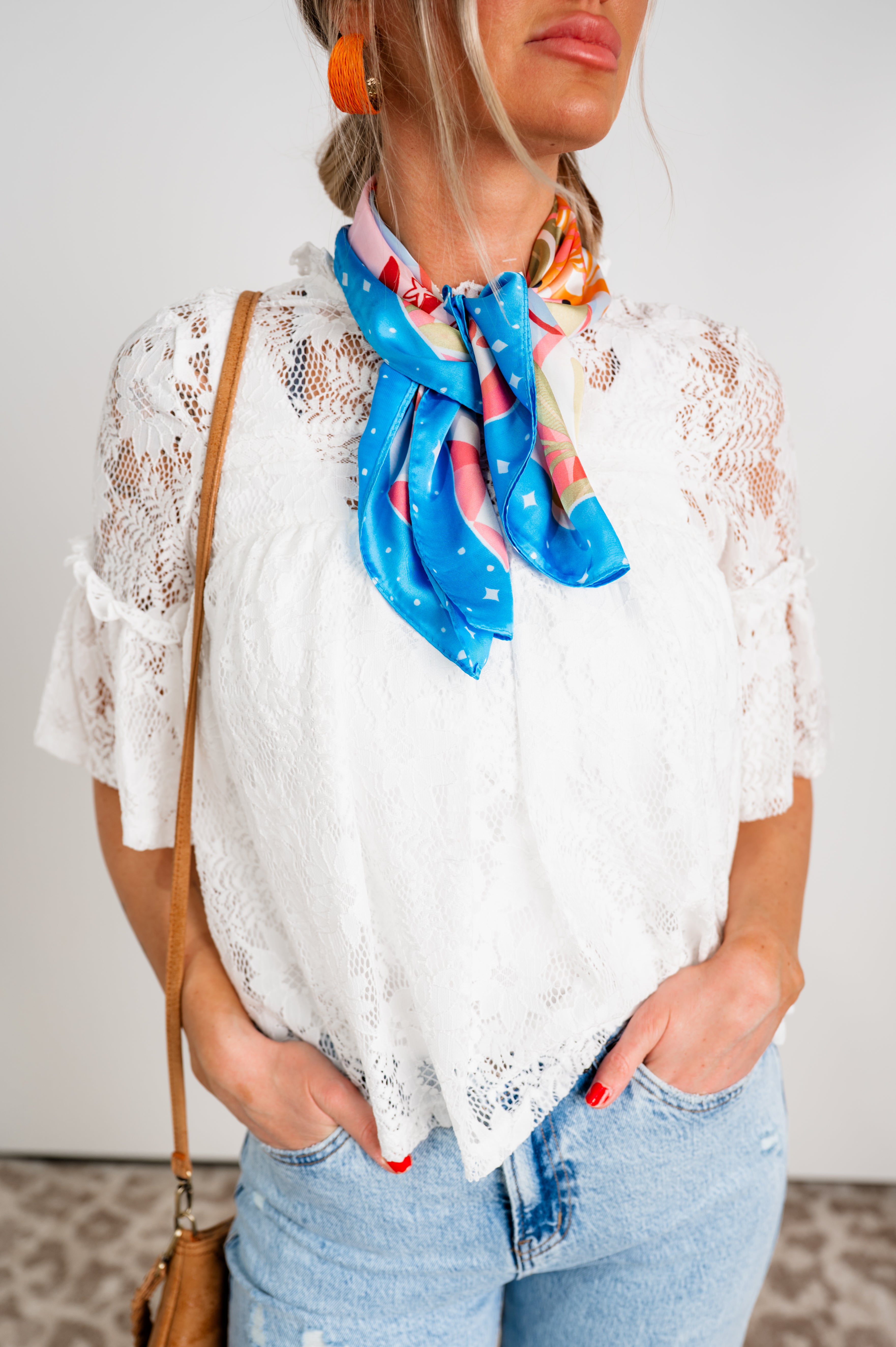 Twirl & Lace Top