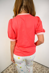 Twist & Dot Henley Top