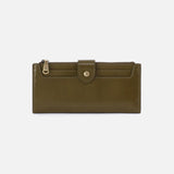 HOBO Dunn Continental Wallet - Olive Veil