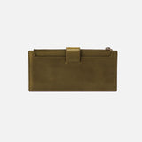 HOBO Dunn Continental Wallet - Olive Veil