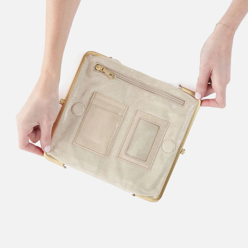 HOBO Lauren Clutch-Wallet - Sand Shimmer