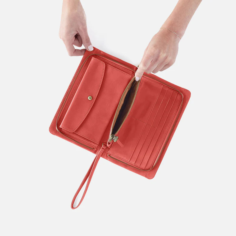HOBO Evolve Wristlet - Pink Mirage FINAL SALE