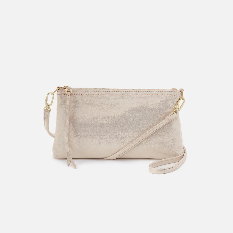 HOBO Darcy Crossbody - Sand Shimmer final sale