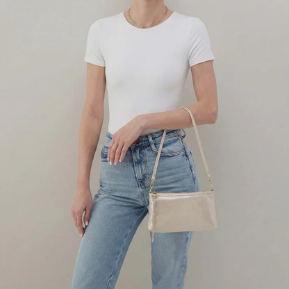 HOBO Darcy Crossbody - Sand Shimmer final sale