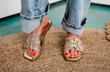 Venice Woven Slide Sandals