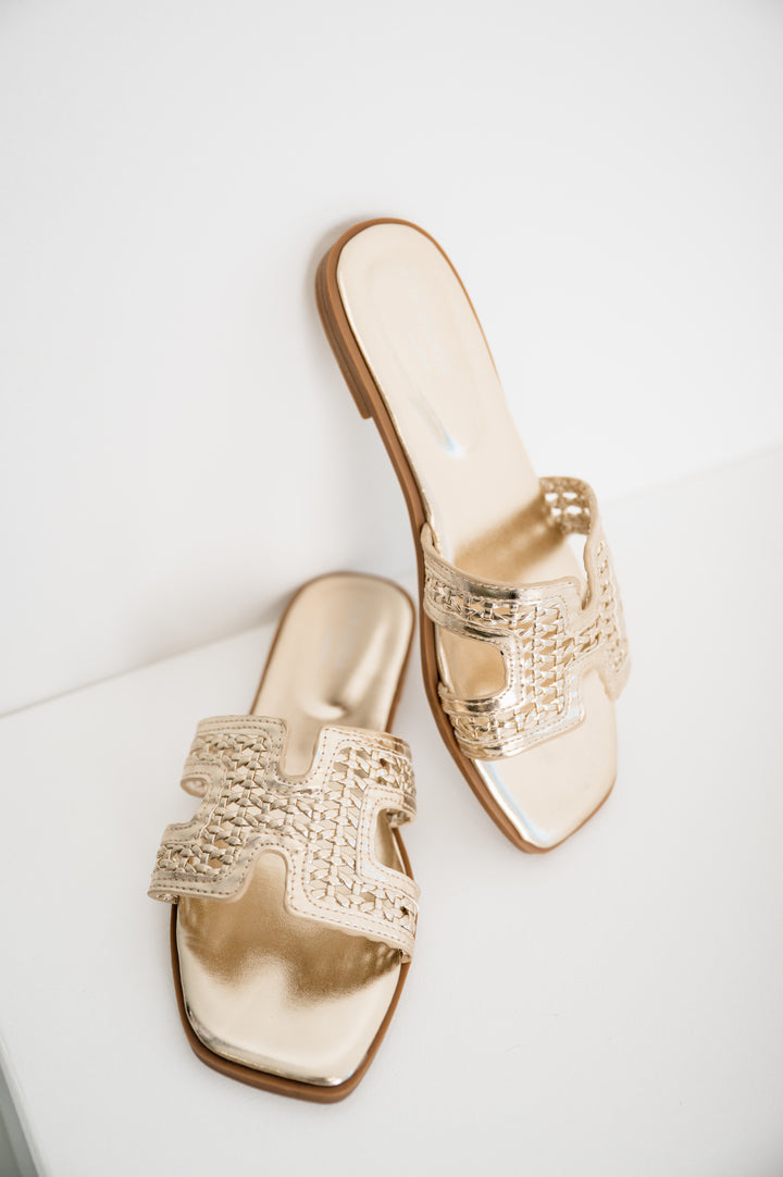 Venice Woven Slide Sandals *Final Sale*