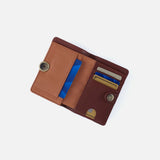 HOBO Hutton Small Wallet - Brown Bear