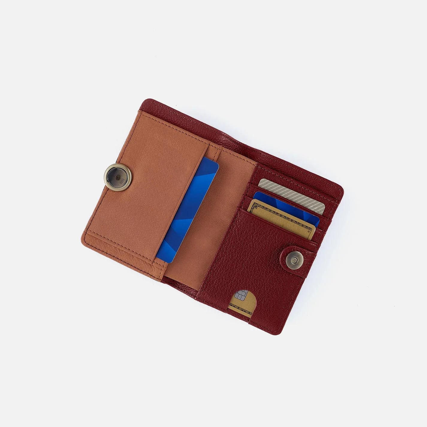 HOBO Hutton Small Wallet - Red Dahlia