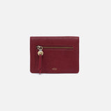 HOBO Hutton Small Wallet - Red Dahlia