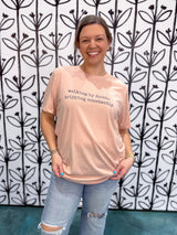 Walking By Faith Graphic Tee