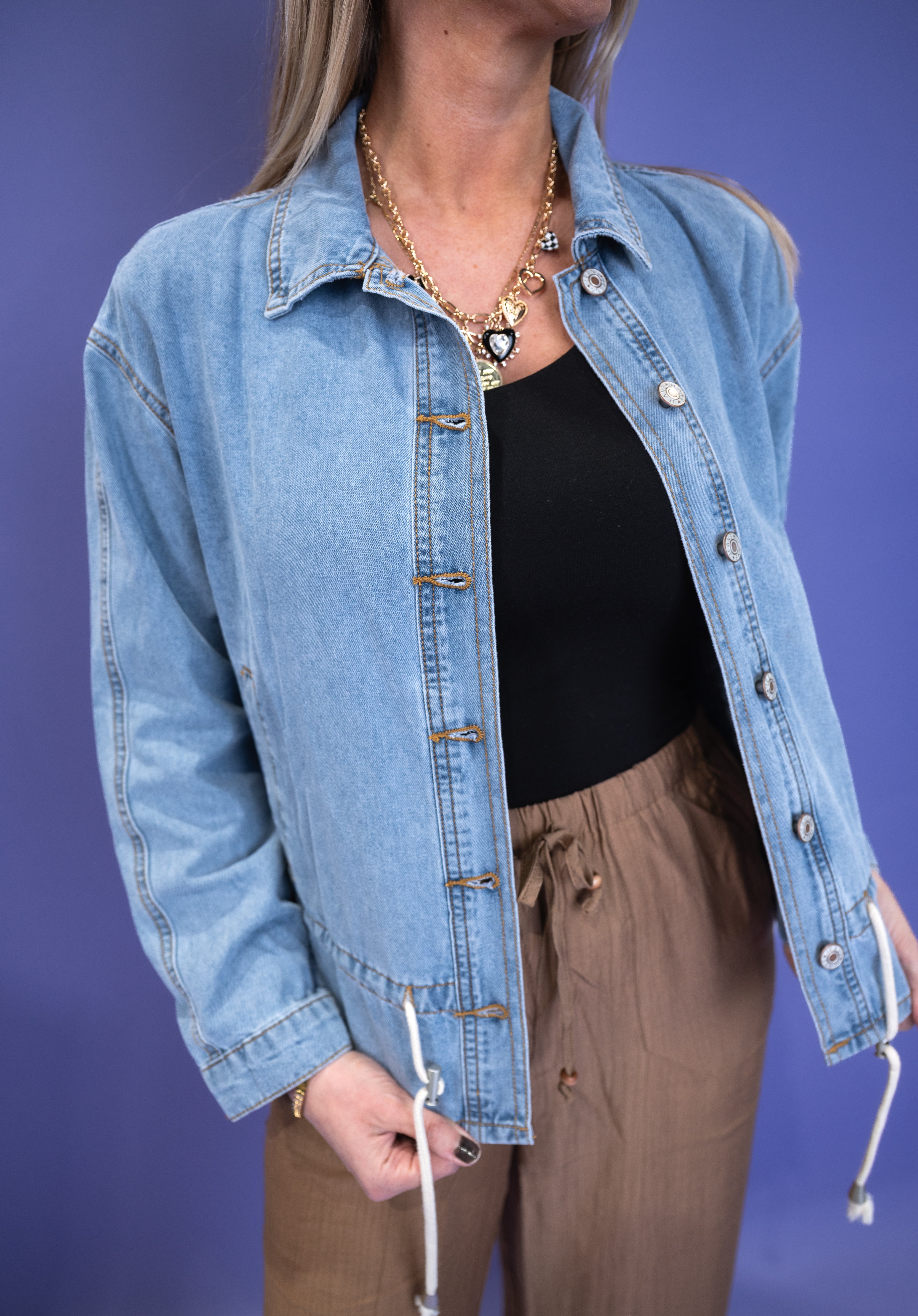 Washed Denim Jacket