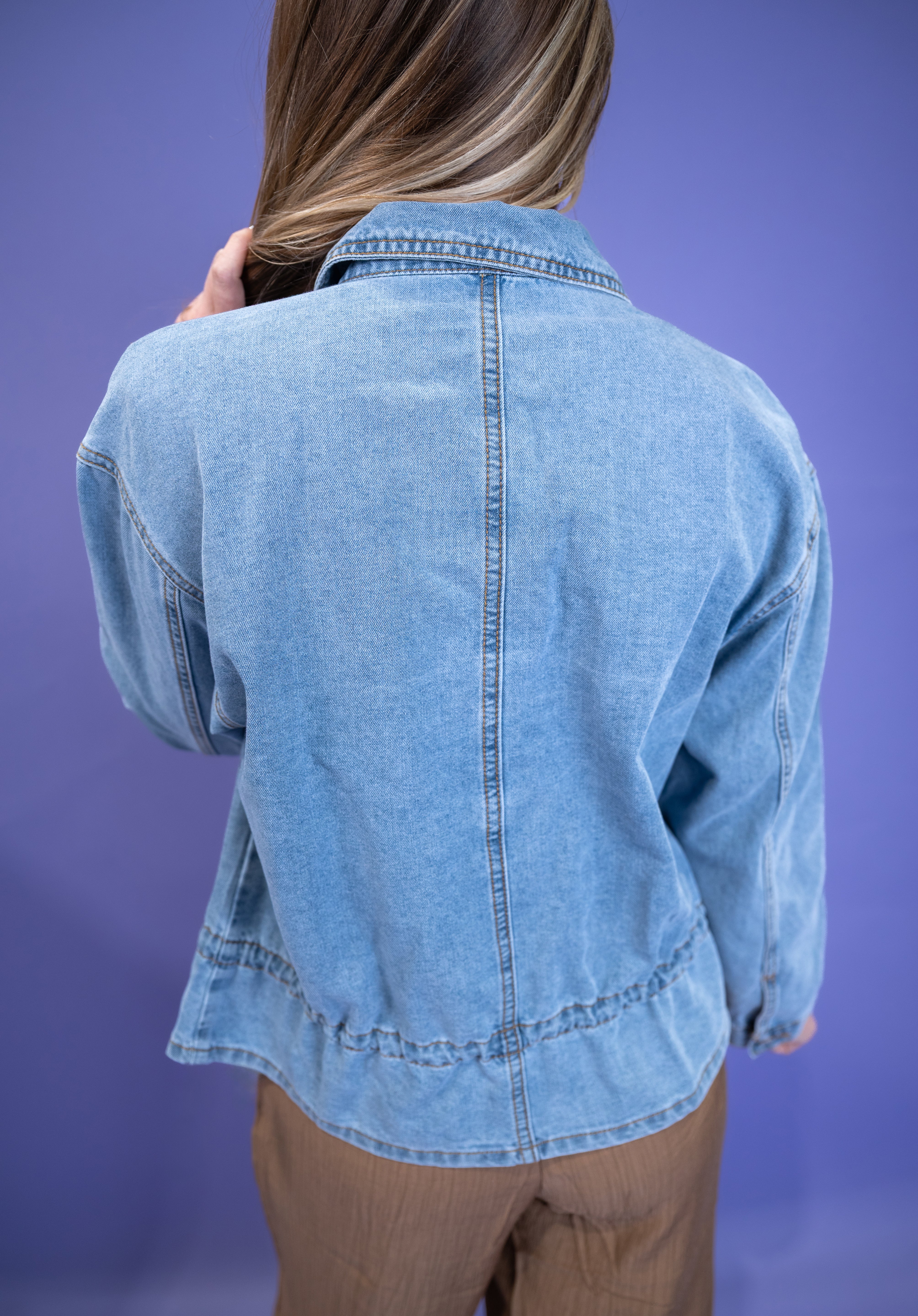 Washed Denim Jacket