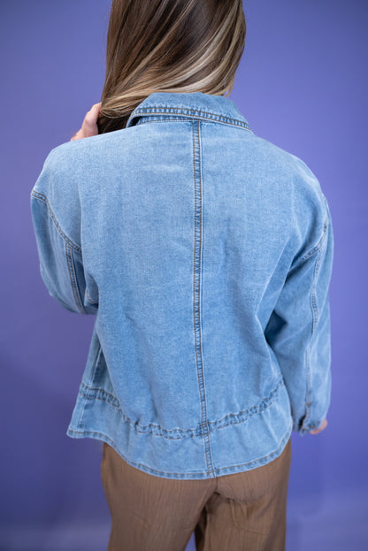Washed Denim Jacket - EOS Final Sale
