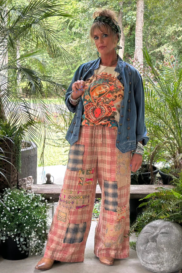 Jaded Gypsy Meadow Views Sunrise Pants