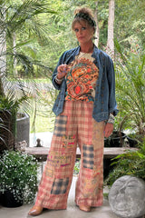 Jaded Gypsy Meadow Views Sunrise Pants