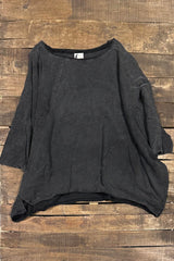 Dallas: Jaded Gypsy Be Free Top - Vintage Black