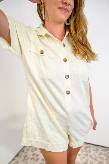 Weekend Knit Romper Final Sale
