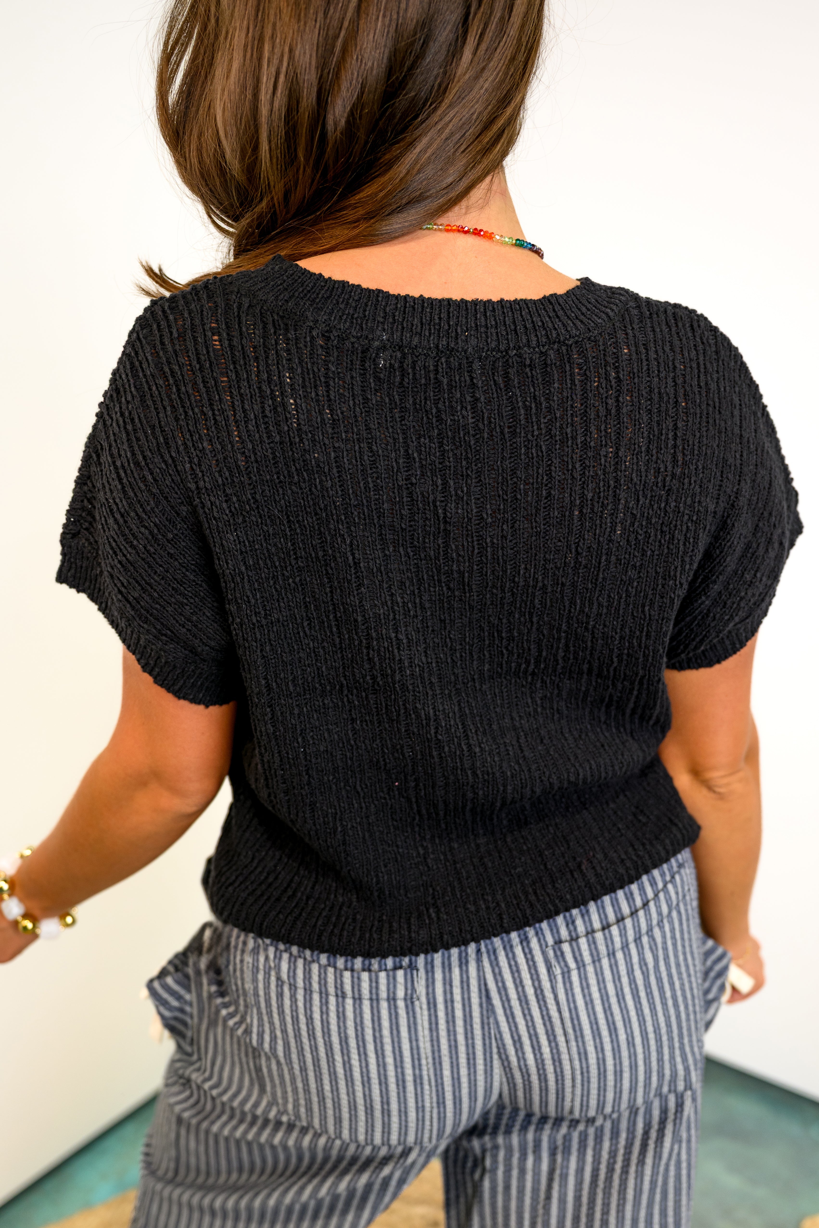 Whimsical Weave Sweater