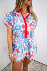 Wild Canvas Romper