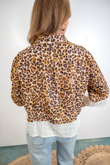 Wild Charm Contrast Shirt