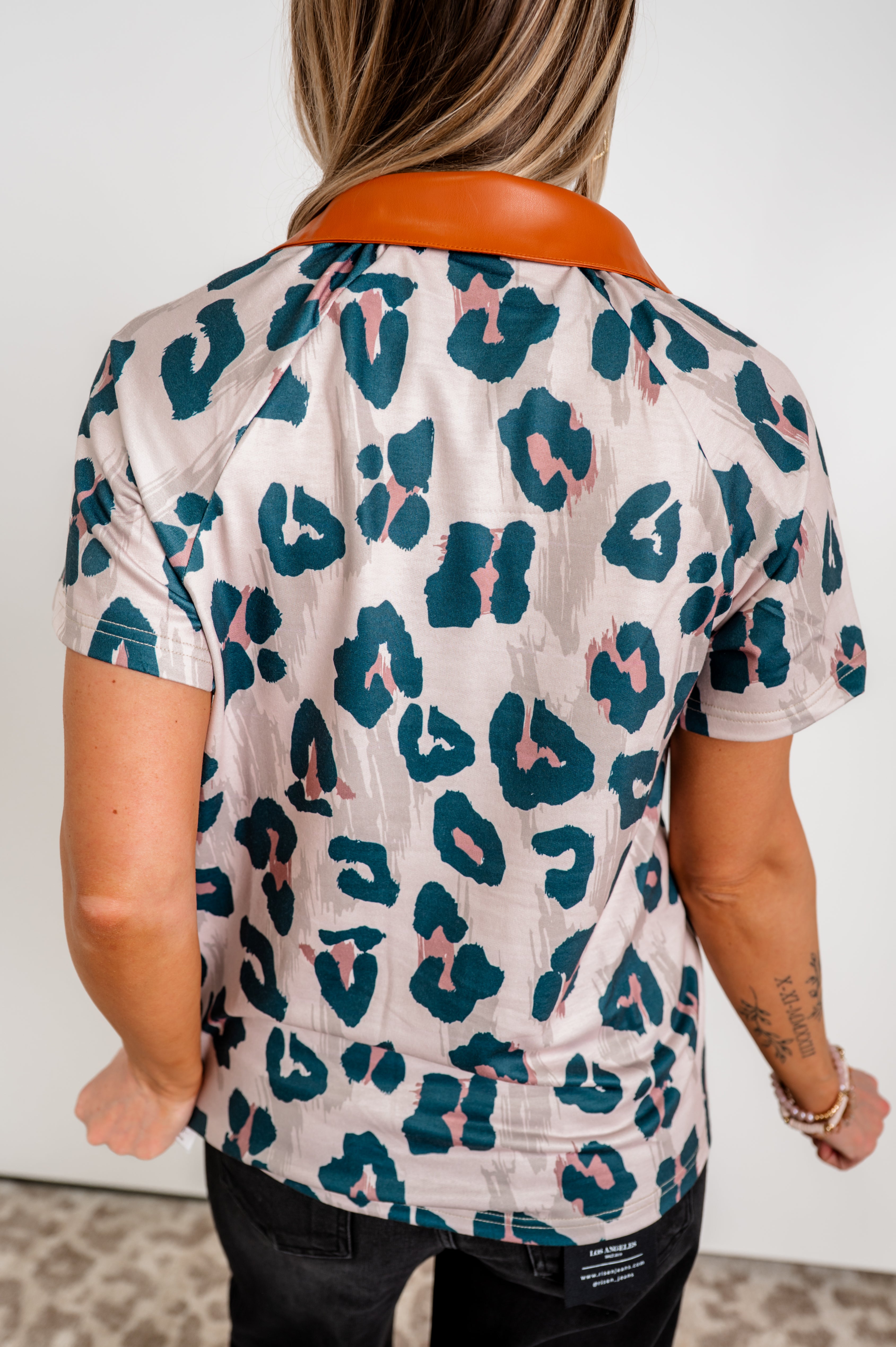 Wild at Heart Collared Top