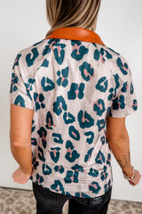 Wild at Heart Collared Top