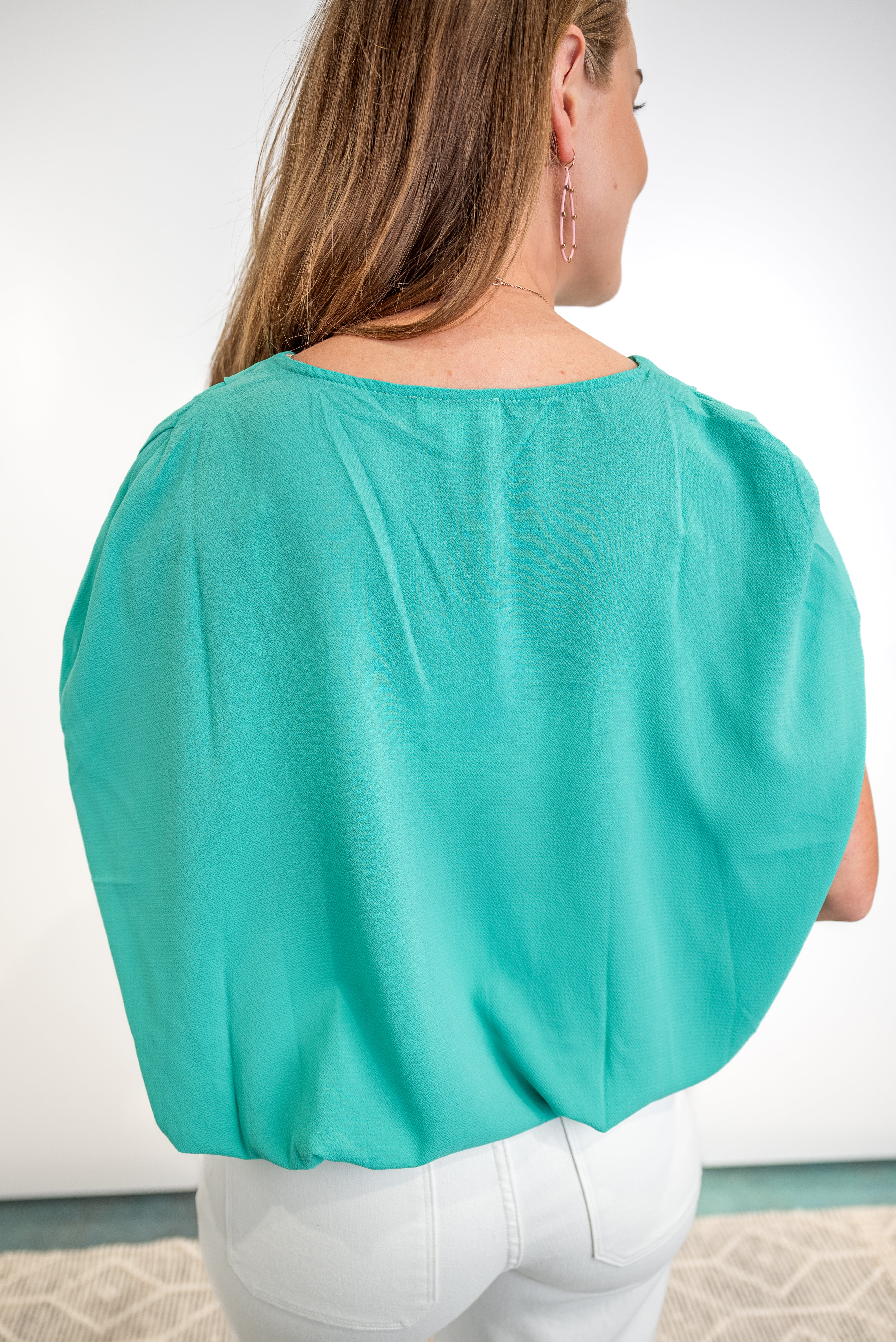 Wrapped in Style Top - Emerald
