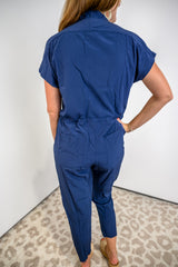 Zip & Go Jumpsuit - Midnight