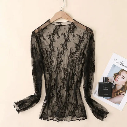 Classic Layering Mesh Shirt