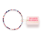 Beaded Blondes: Bomb Pop Sprinkle Bracelet