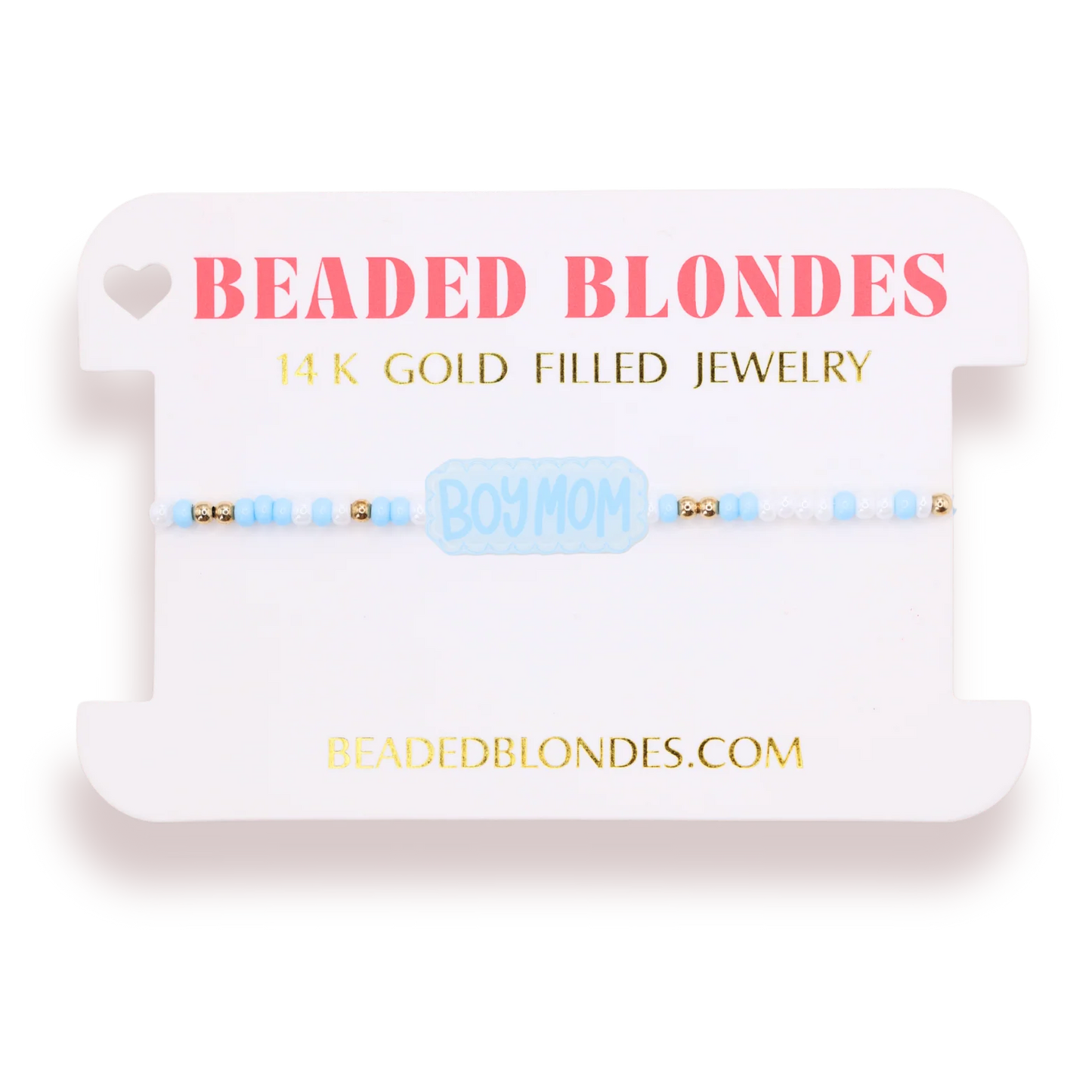 Nashville Market: Beaded Blondes Boy Mom on Color final sale