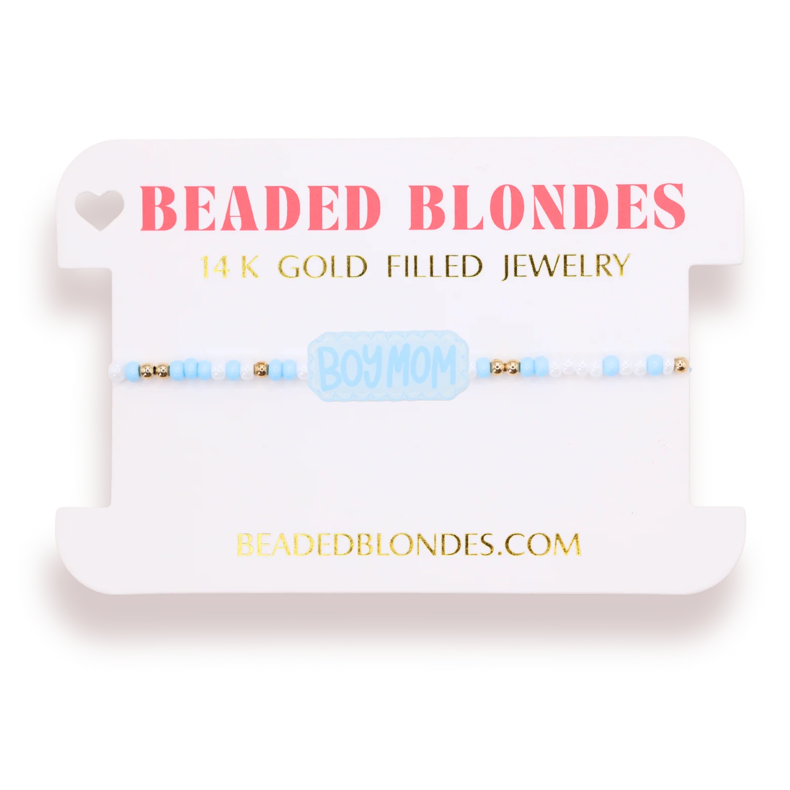 Nashville Market: Beaded Blondes Boy Mom on Color final sale