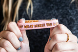 Do More of What Makes You Holy Bracelet