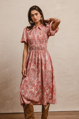 Paisley Prairie Midi Dress