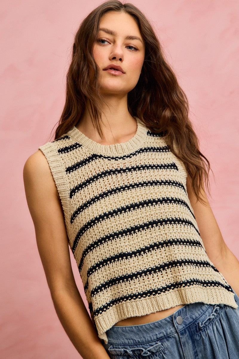 Nautical Nights Knit Top - EOS Final Sale