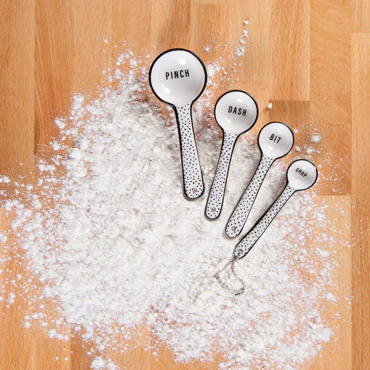 Cer Measuring Spoons - Set of 4