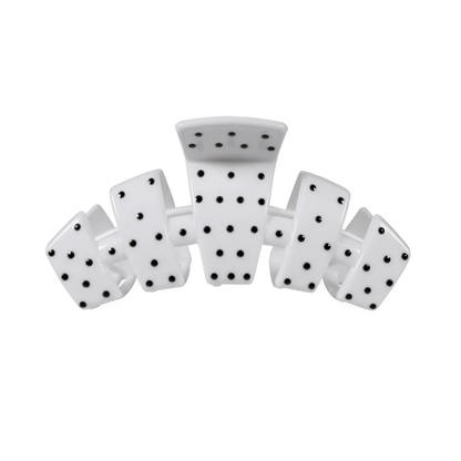 Classic Polka Dot Party Large Claw Clip