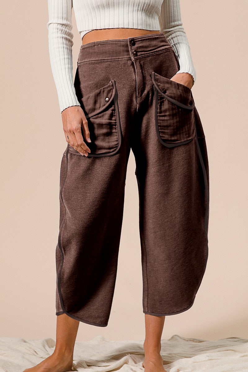 Utility Pocket Cropped Trousers - EOS Final Sale