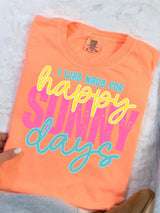 Happy Sunny Days Graphic Top