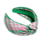Evergreen Check Headband
