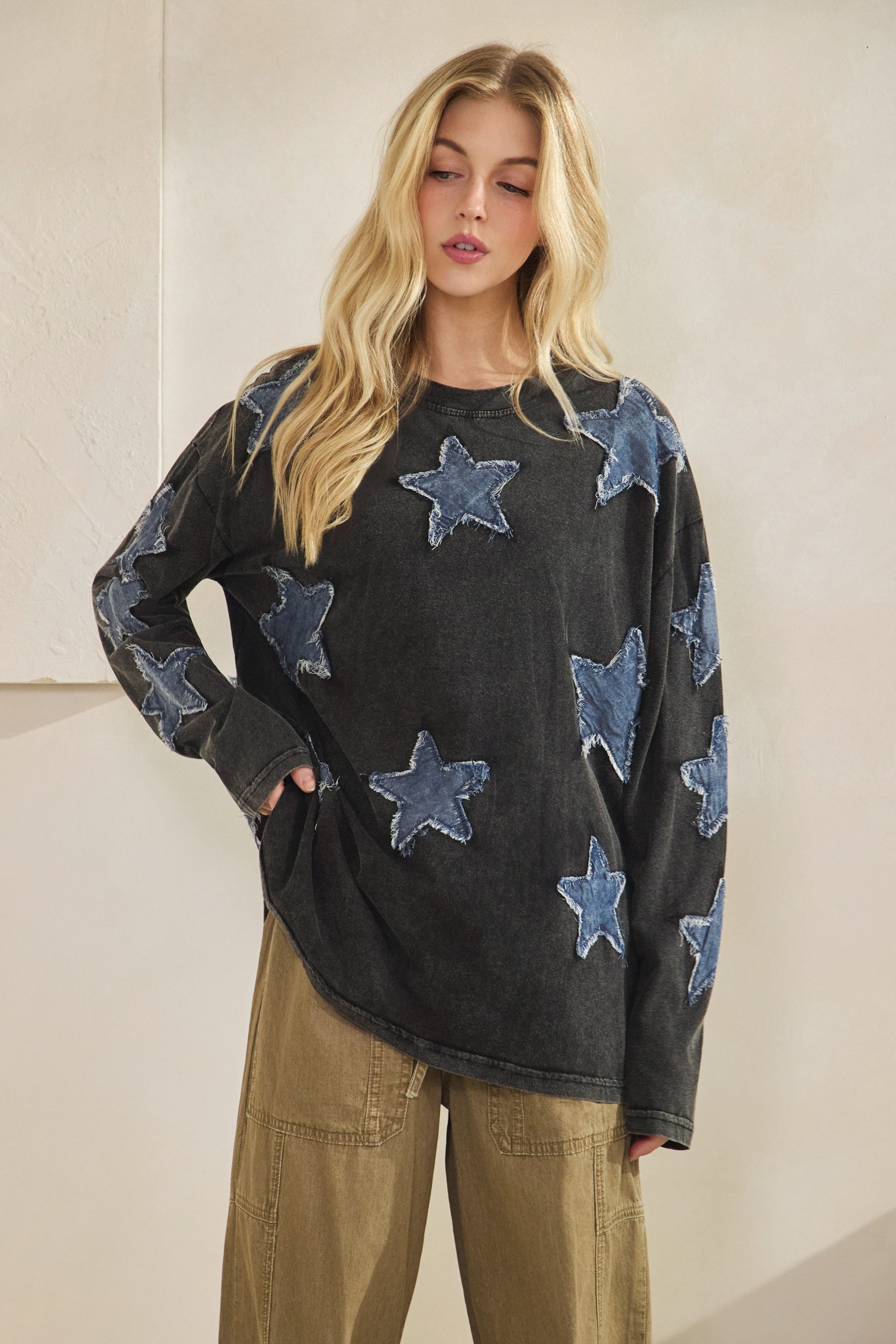 Twinkle Trail Applique Top